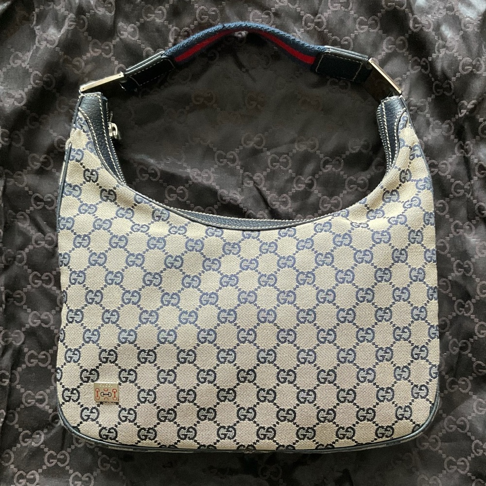 Authentic Gucci Hobo Shoulder Bag Size Medium